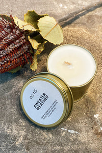 Octo London Travel Tin Sweater Weather Candle - The Mercantile London