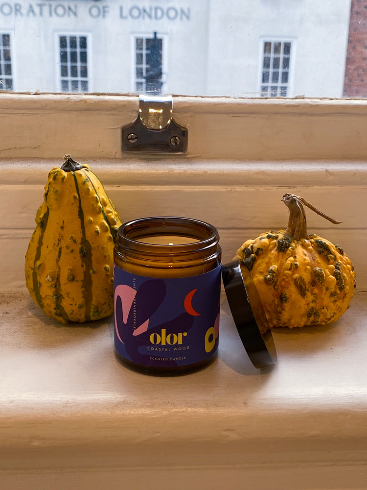 Olor Coastal Wood Jar Candle - The Mercantile London