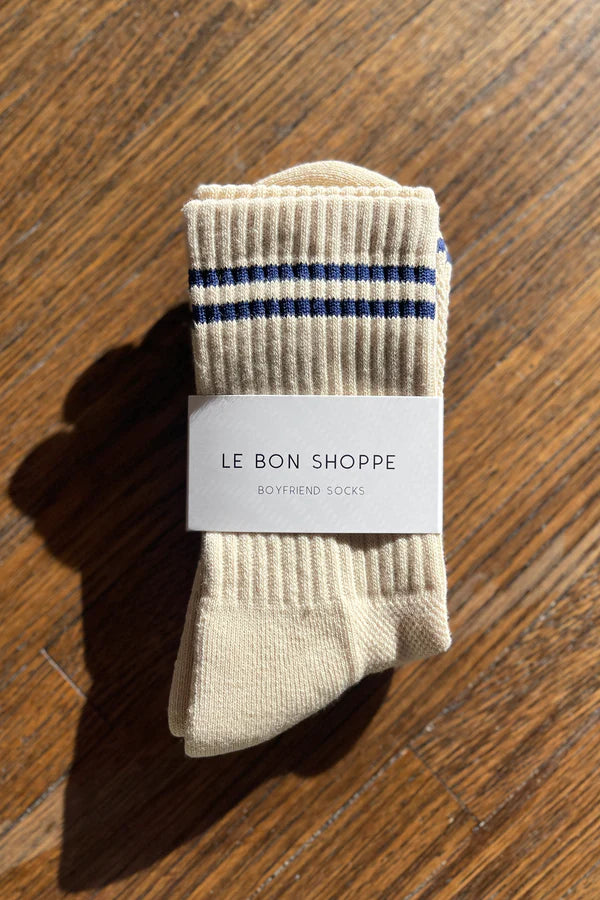 Le Bon Shoppe Boyfriend Cashew Socks - The Mercantile London
