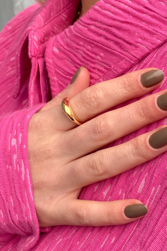 Pernille Corydon Globe Gold Ring - The Mercantile London
