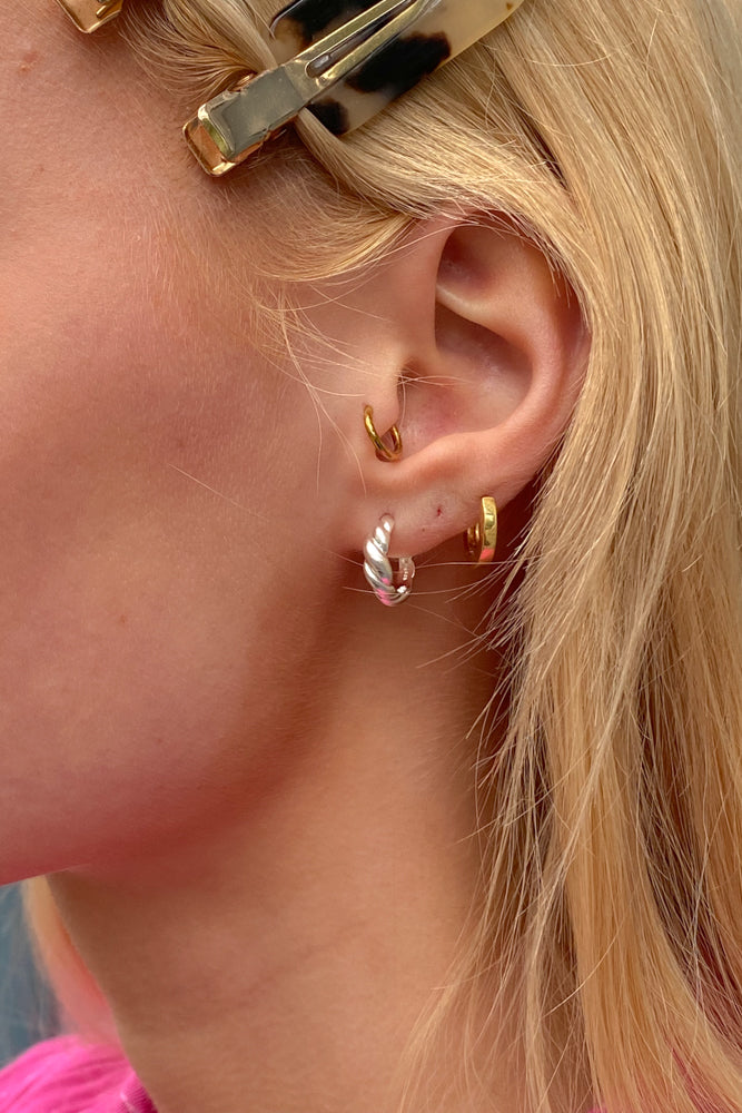 Pernille Corydon Small Hana Silver Earrings - The Mercantile London