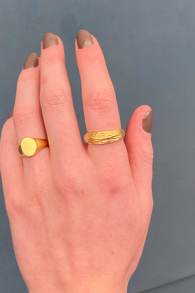 Pernille Corydon Coastline Gold Ring - The Mercantile London