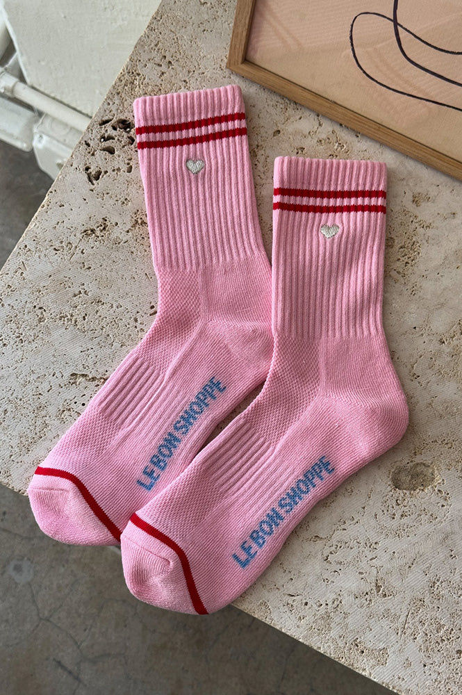 Le Bon Shoppe Boyfriend Amour Heart Socks - The Mercantile London