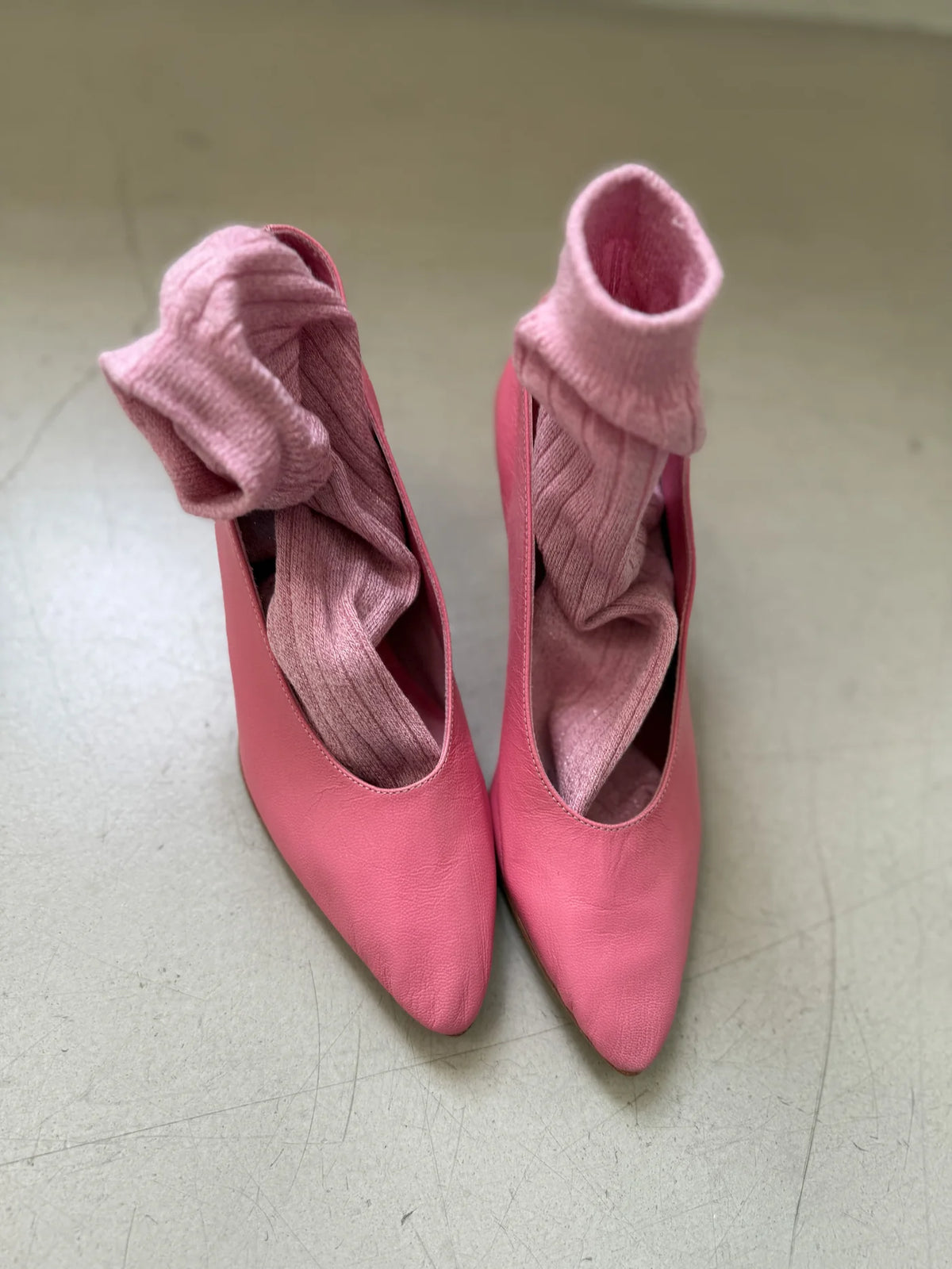 Le Bon Shoppe Her Sparkling Rosé Glitter Socks