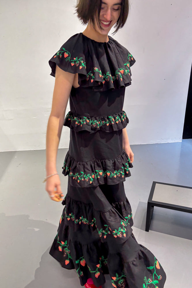 Helmstedt Algue Black Dress - The Mercantile London