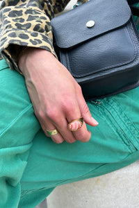 Shyla Serifos Rhodochrosite Ring - The Mercantile London