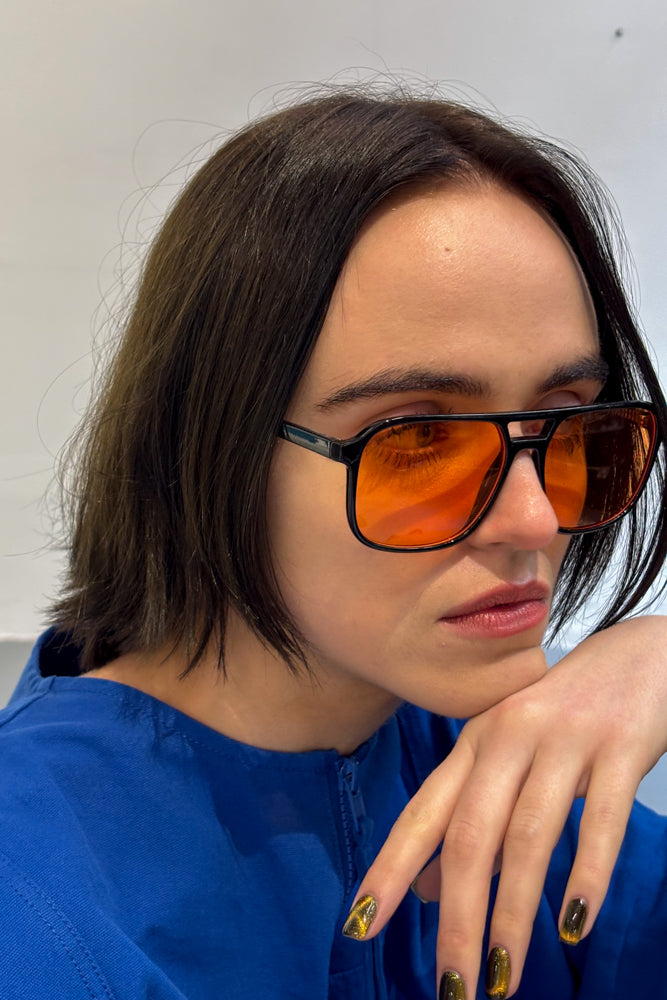 Eco Shades Lai Orange Sunglasses - The Mercantile London