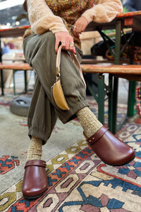 Le Bon Shoppe Balloon Olive Green Pants - The Mercantile London