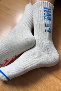 Le Bon Shoppe Preppy Ice Blue Socks - The Mercantile London