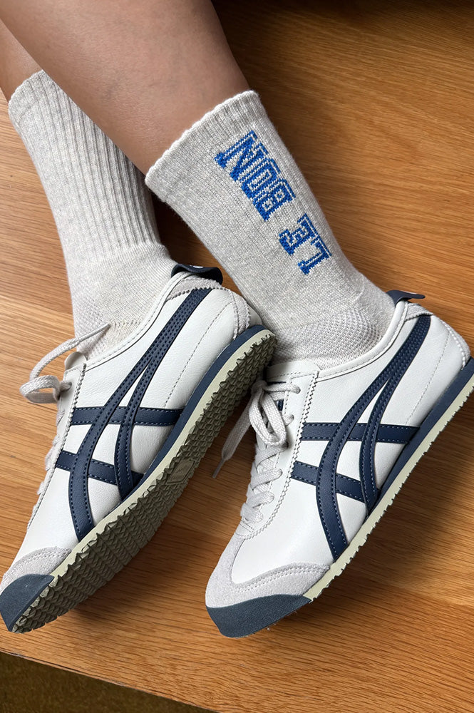 Le Bon Shoppe Preppy Ice Blue Socks - The Mercantile London