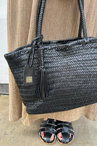 Biba Perkins Black Bag - The Mercantile London