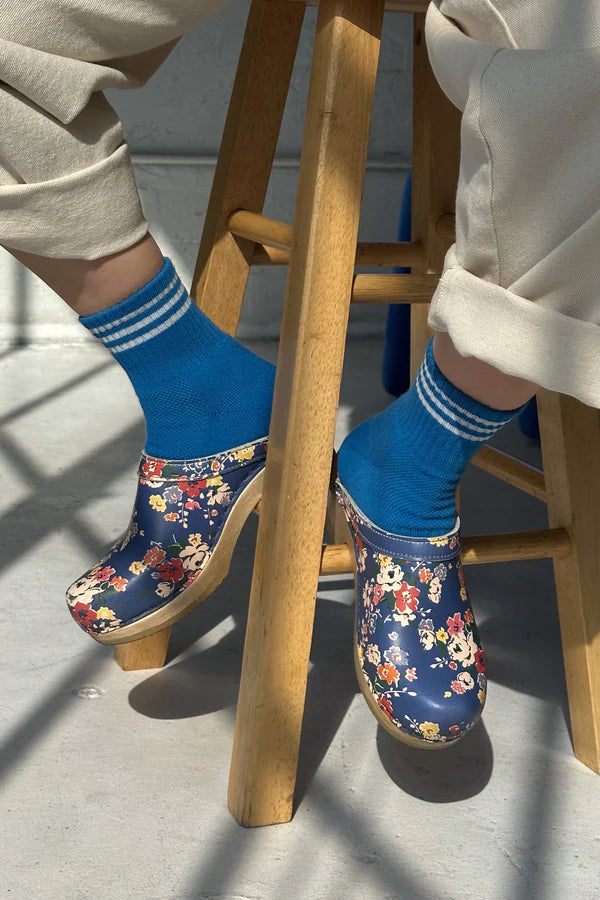 Le Bon Shoppe Girlfriend Royal Blue Socks - The Mercantile London