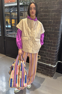 Project AJ117 Nalo Pink Tint Waistcoat - The Mercantile London