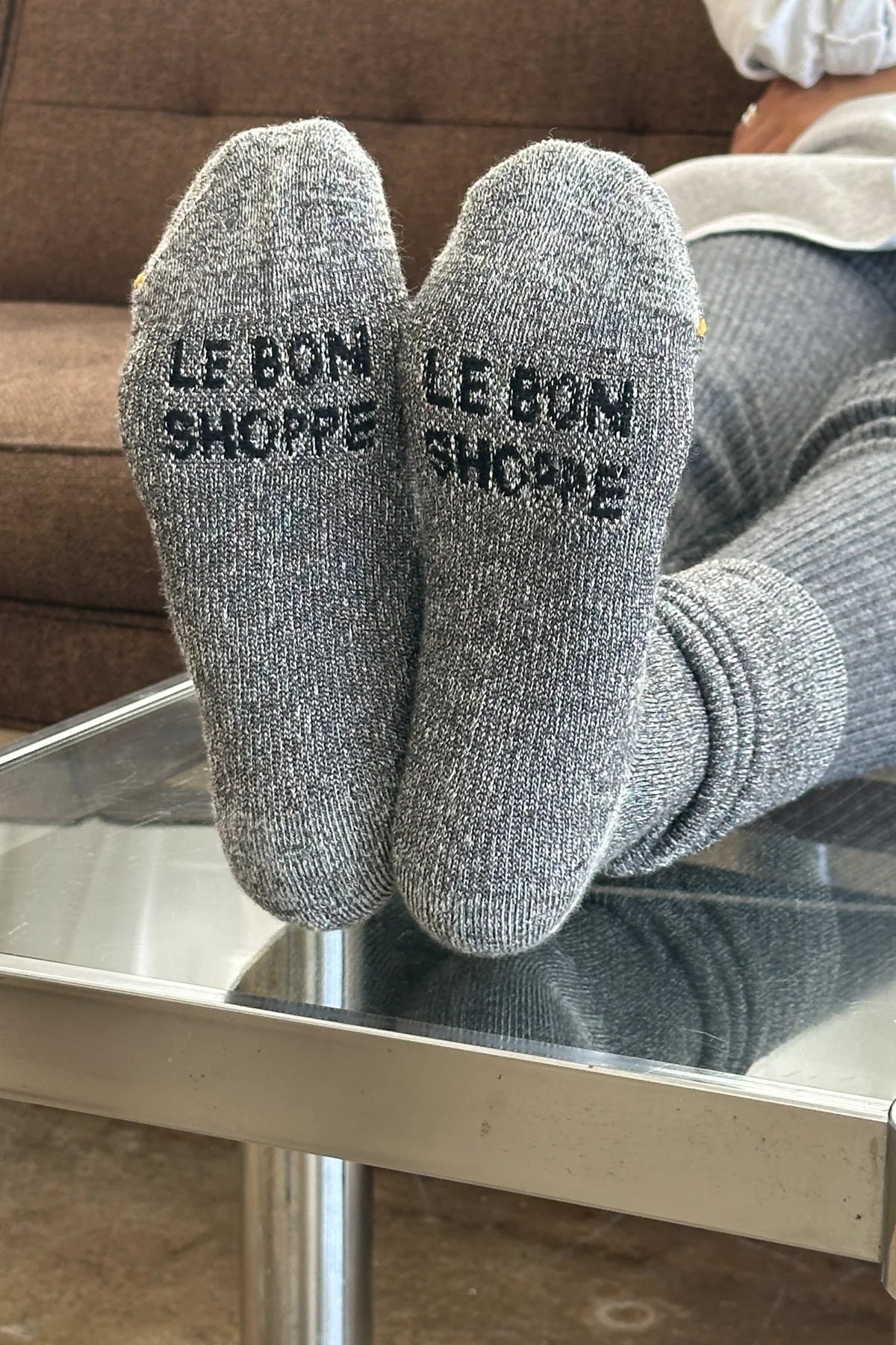 Le Bon Shoppe Camper Charcoal Socks - The Mercantile London