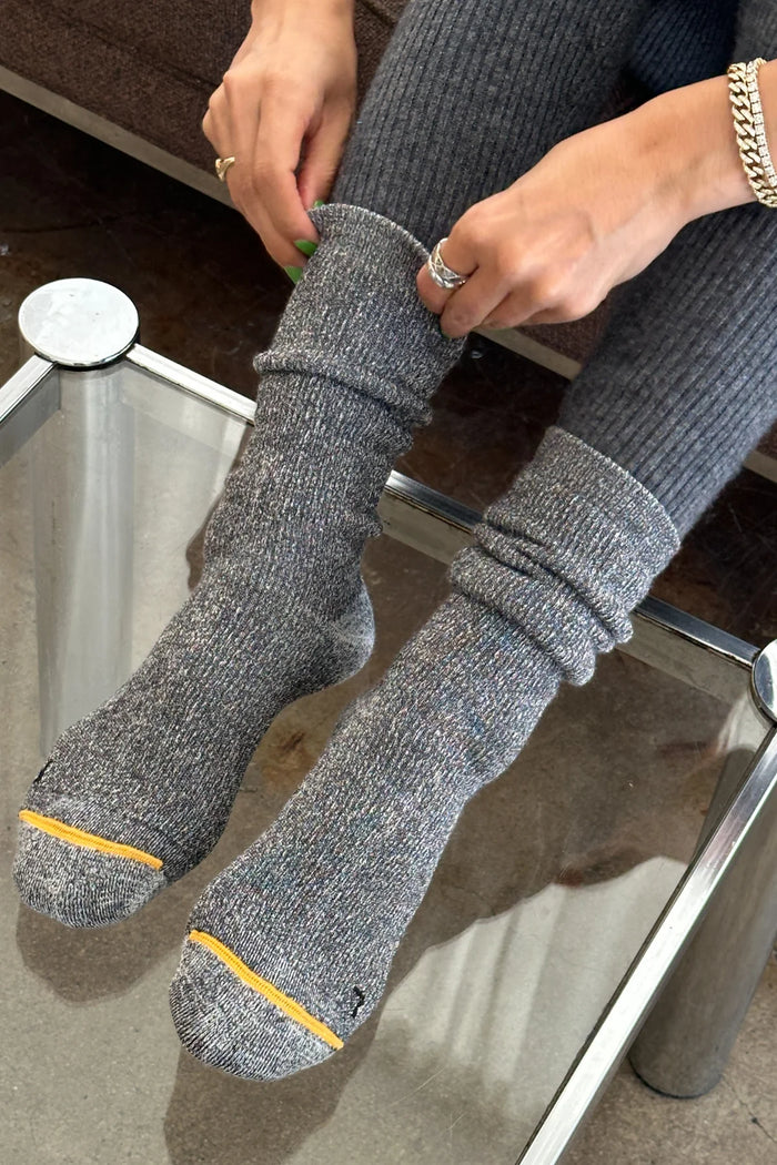 Le Bon Shoppe Camper Charcoal Socks - The Mercantile London