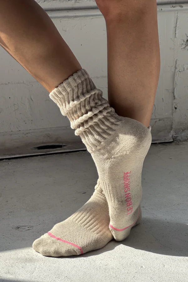 Le Bon Shoppe Ballet Oatmeal Socks - The Mercantile London
