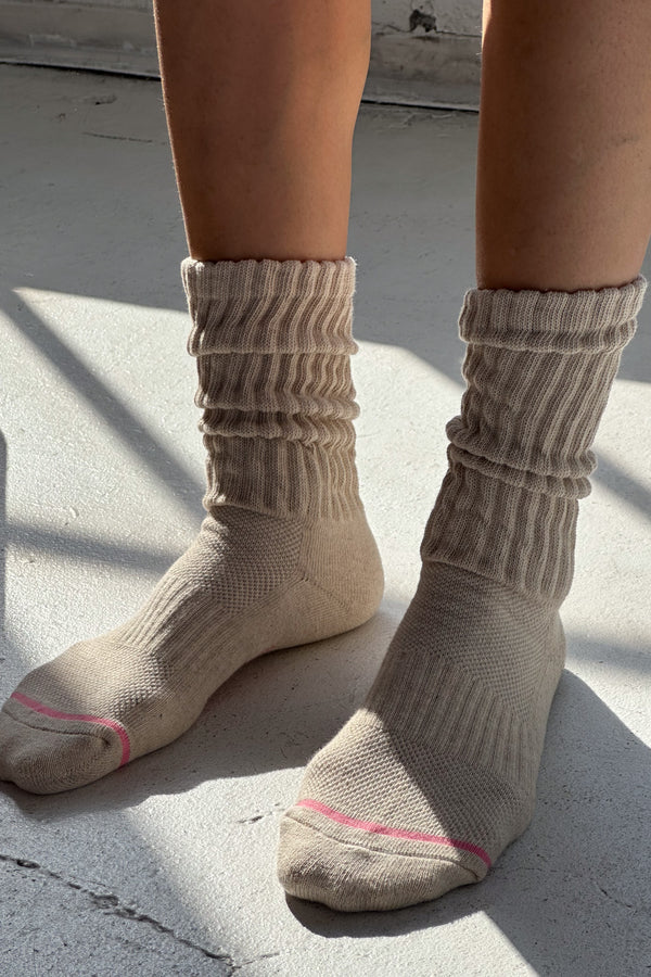 Le Bon Shoppe Ballet Oatmeal Socks - The Mercantile London