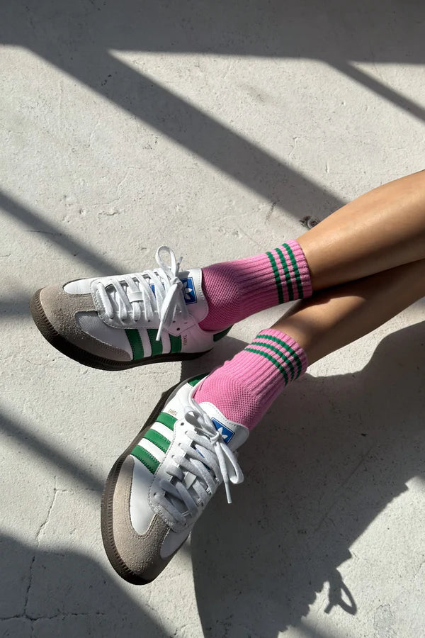 Le Bon Shoppe Girlfriend Rose Pink Socks