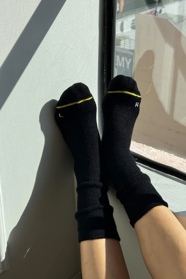 Le Bon Shoppe Camper Onyx Socks - The Mercantile London