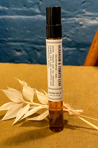 Norfolk Natural Living Parfum - Geranium & Tomato 10ml - The Mercantile London