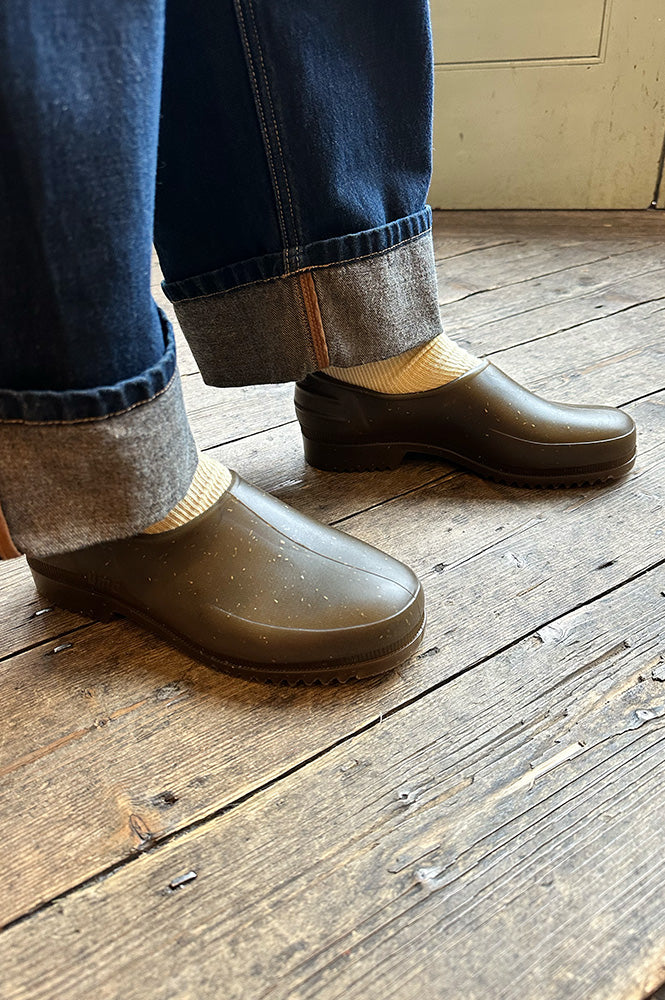 Méduse Gardana Hemp Khaki Clogs