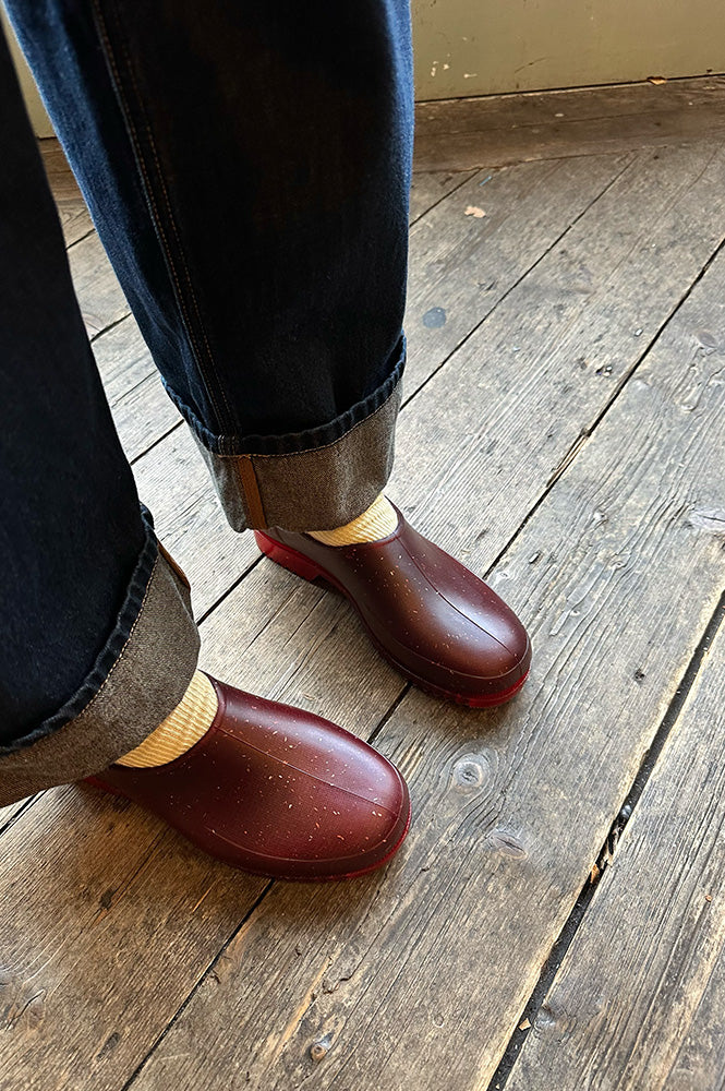 Méduse Gardana Hemp Bordeaux Clogs