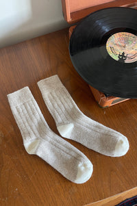 Le Bon Shoppe Cashmere Fawn Socks - The Mercantile London