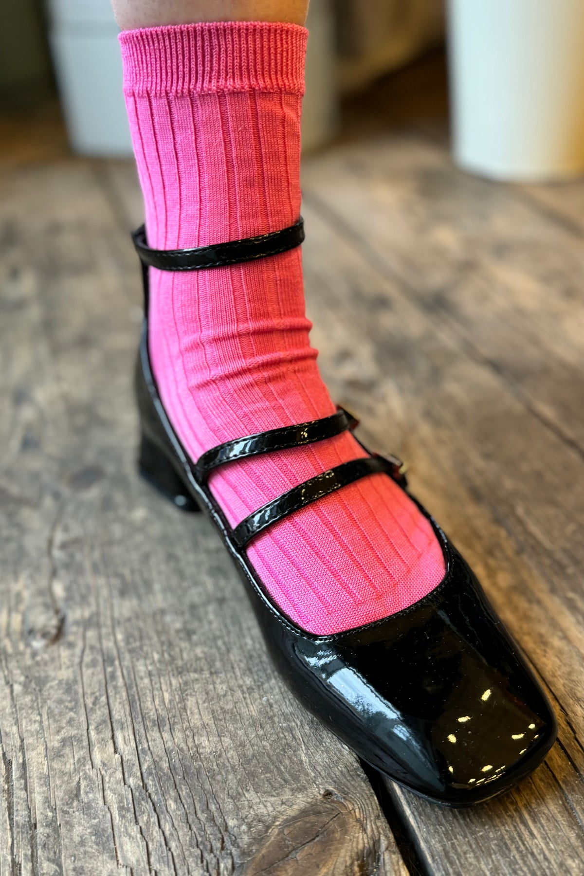 Berness Berta Black Patent Shoes - The Mercantile London