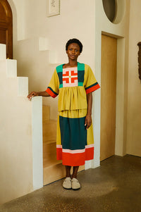 L.F Markey Vince Mustard Skirt - The Mercantile London