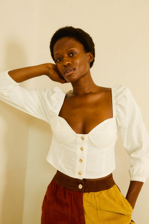 L.F Markey Eade White Top - The Mercantile London