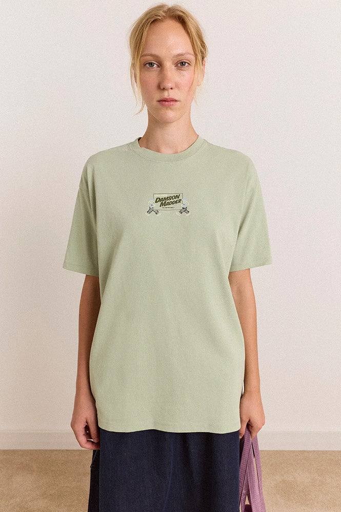Damson Madder Local Fixers Pine T-Shirt
