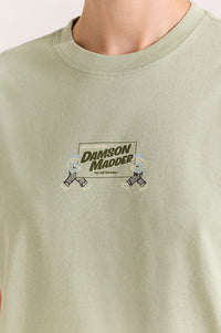 Damson Madder Local Fixers Pine T-Shirt