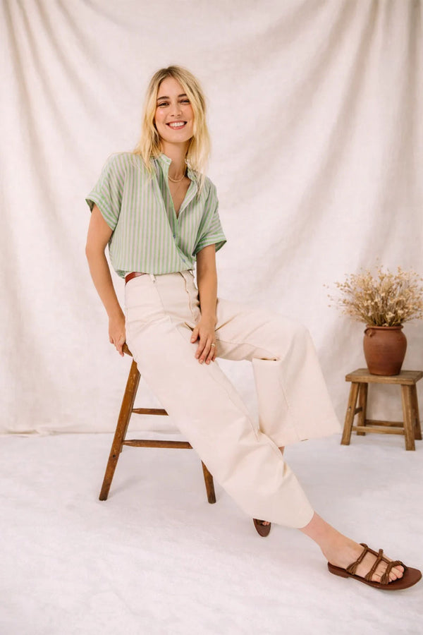 Sacrecoeur Louison Sweet Multicoloured Blouse - The Mercantile London