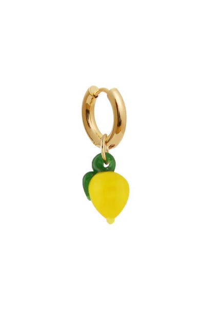 Sandralexandra Single Lemon Earring - The Mercantile London