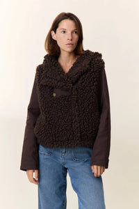 Leon & Harper Visnu Brown Jacket - The Mercantile London