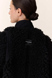 Leon & Harper Vyvian Black Coat - The Mercantile London