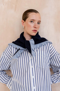 TBCo Nacy Ruffle Triangle Scarf - The Mercantile London