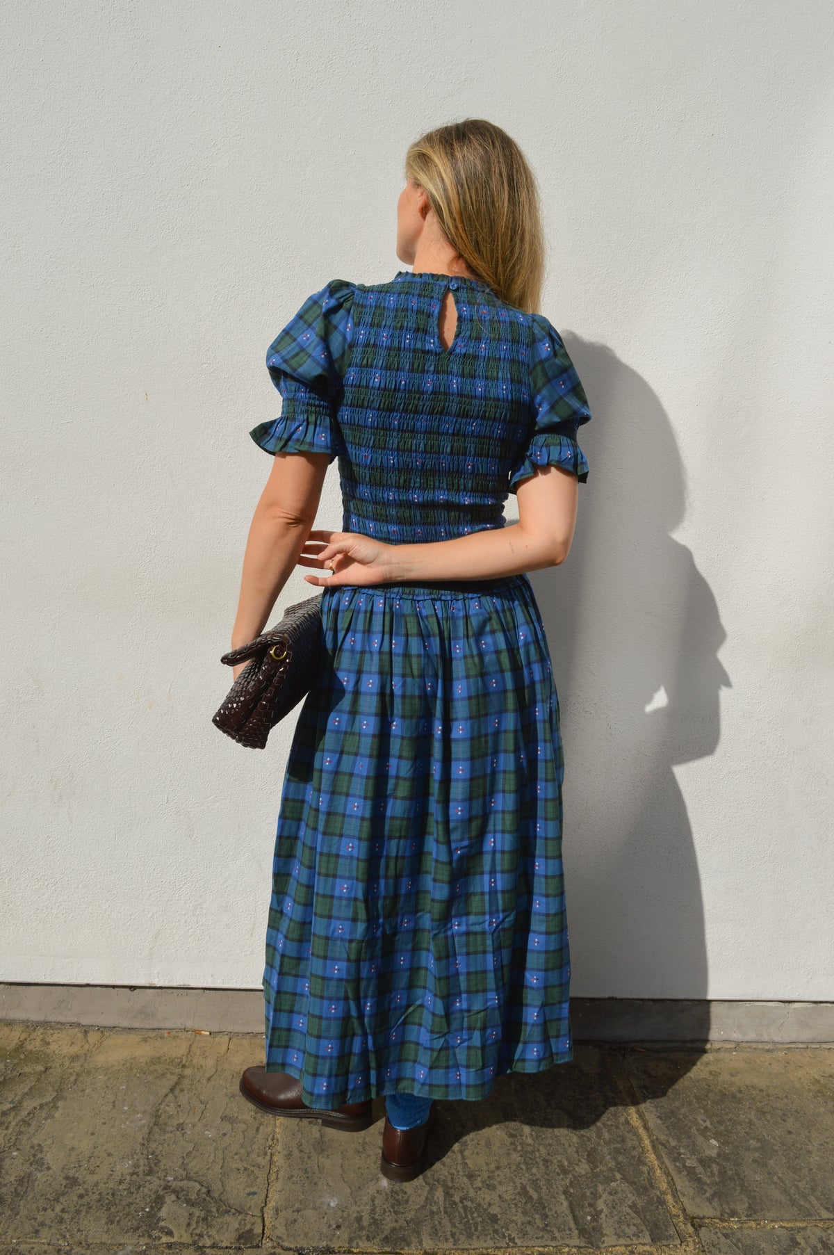 Steele Elka Forest Check Dress