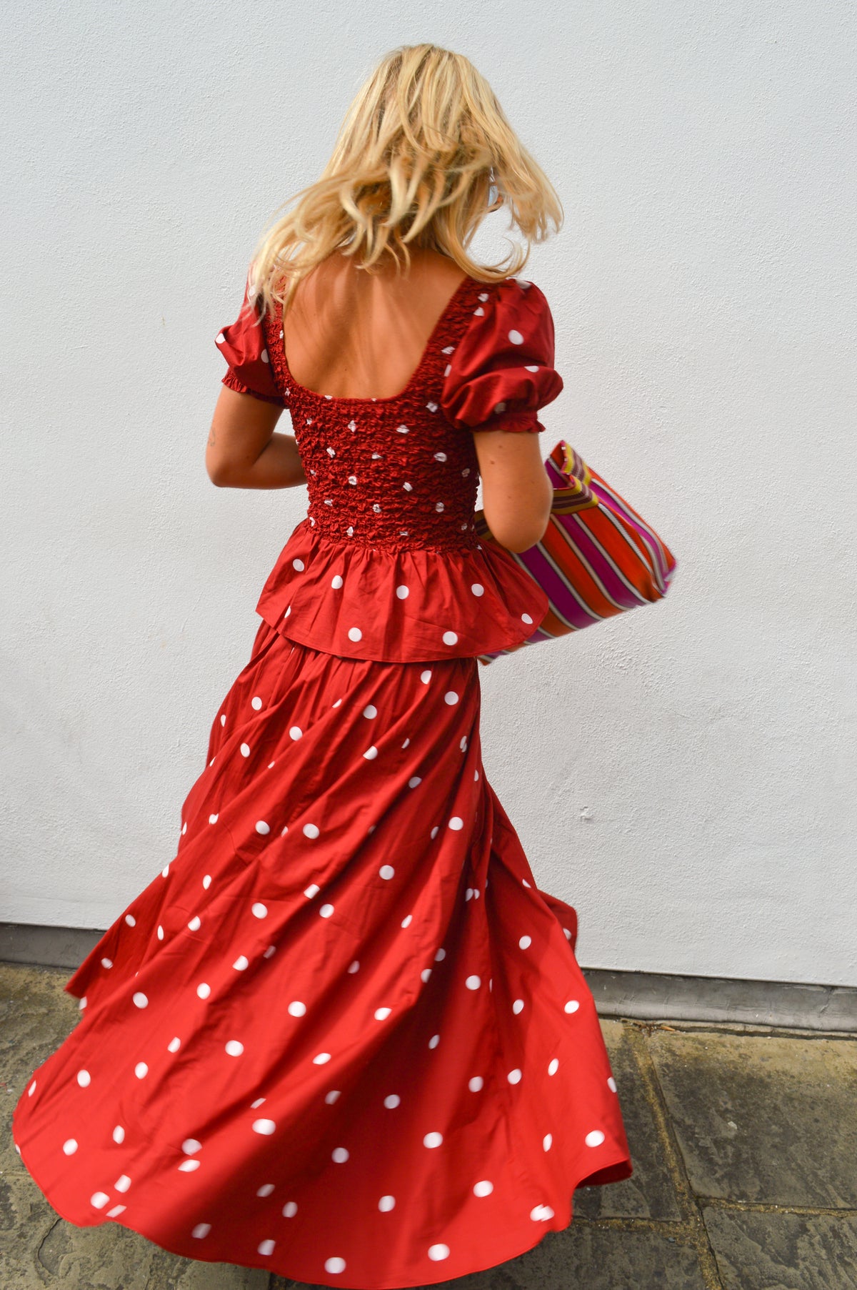 Steele Maja Ruby Polka Skirt