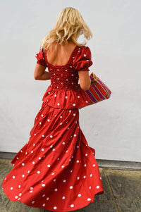 Steele Maja Ruby Polka Skirt