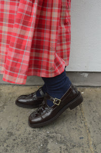 Billi Bi Espresso Marte Woven Loafer