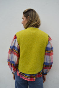 Indi & Cold Apple Boxy Knitted Vest