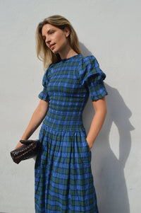 Steele Elka Forest Check Dress