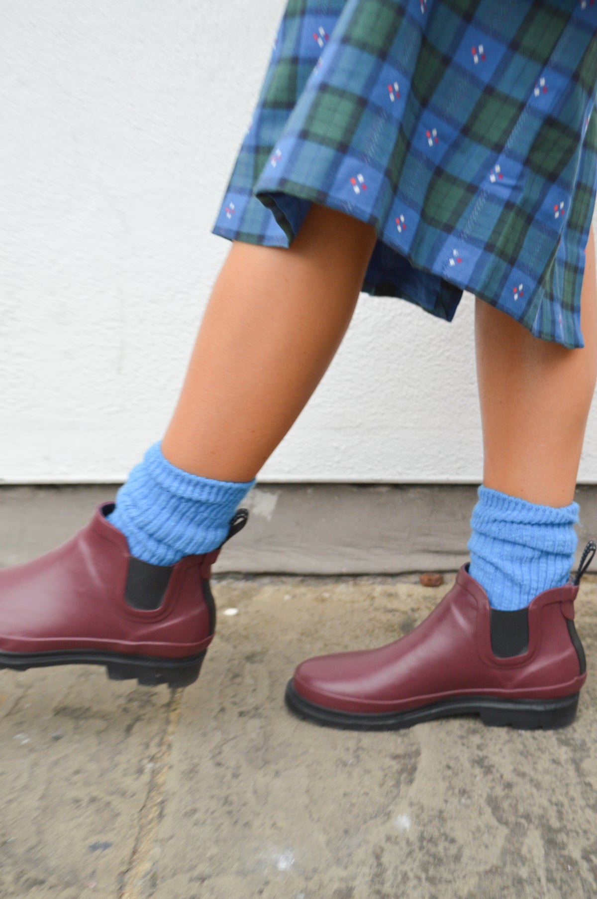 ICHI Piah Port Royale Rubber Ankle Boots