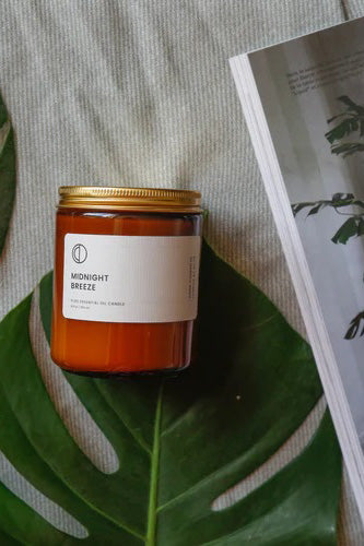 Octo London Midnight Breeze (Rose Geranium, Vetiver, Patchouli) Candle - The Mercantile London