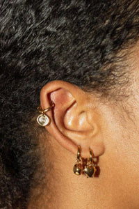 Sandralexandra Single Mini Milagros Heart Earring - The Mercantile London