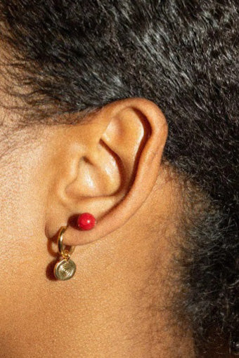 Sandralexandra Single Mini Sea Urchin Earring - The Mercantile London