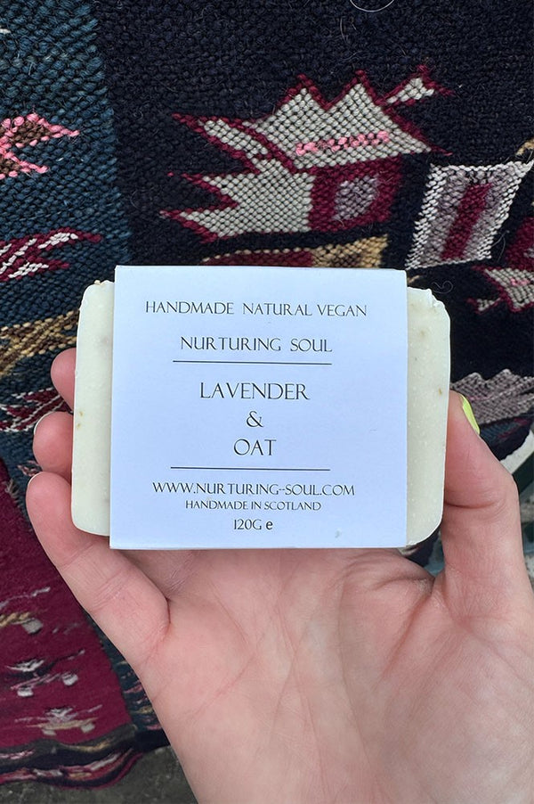 Nurturing Soul Lavender and Oat Soap - The Mercantile London