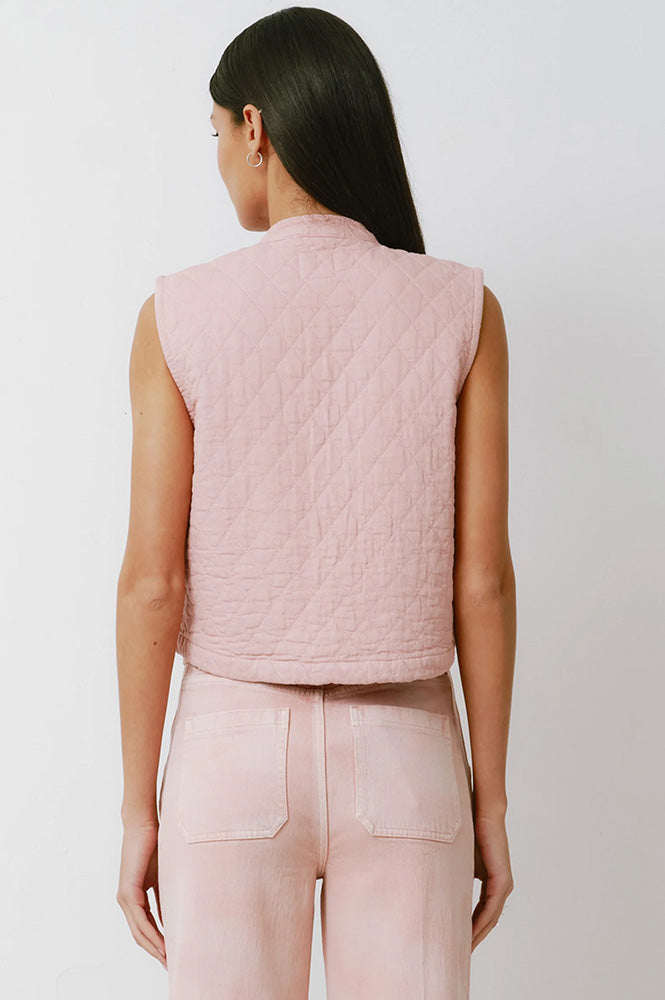 Seventy + Mochi Pablo Peony Pink Waistcoat - The Mercantile London