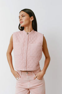 Seventy + Mochi Pablo Peony Pink Waistcoat - The Mercantile London
